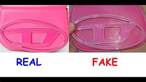 how to spot a fake diesel bag|real diesel 1dr bag.